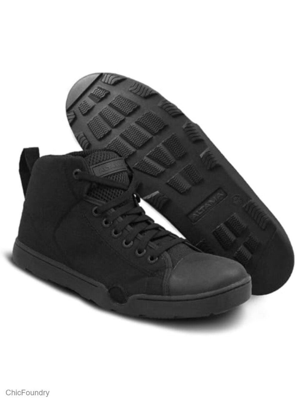 Unisex Maritime Mid Dive Fin-Compatible Tactical Boots Abrasion-Resistant Nylon
